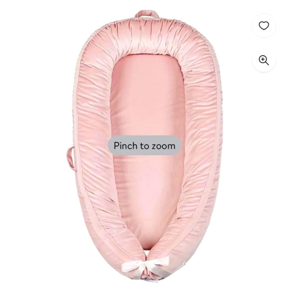 Source Unknown Pink Baby Nest